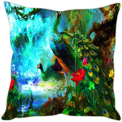 

Sleep Nature's Abstract Cushions Cover(Pack of 5, 30.64 cm*30.64 cm, Multicolor)