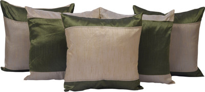 

Shine Villa Abstract Cushions Cover(Pack of 5, 40 cm*40 cm, Beige, Green)