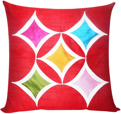 52% OFF on ZIKRAK EXIM Floral Cushions Cover(40 cm*40 cm, Multicolor)