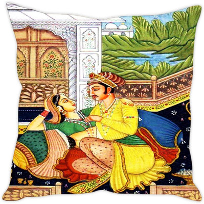 

Sleep Nature's Abstract Cushions Cover(30.63 cm*30.63 cm, Multicolor)