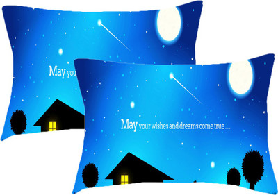 

Sleep Nature's Printed Pillows Cover(Pack of 2, 68.58 cm*45.72 cm, Multicolor)