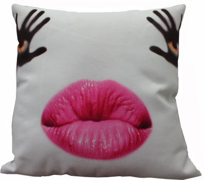 

Adishma Printed Cushions Cover(40 cm*40 cm, White)