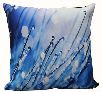 

Adishma Printed Cushions Cover(40 cm*40 cm, Blue, White)