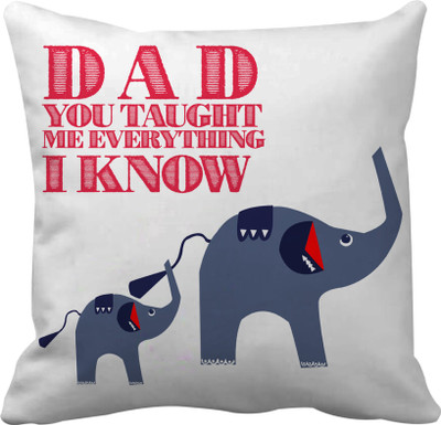 

Tied Ribbons Printed Cushions Cover(30 cm*30 cm, Multicolor)