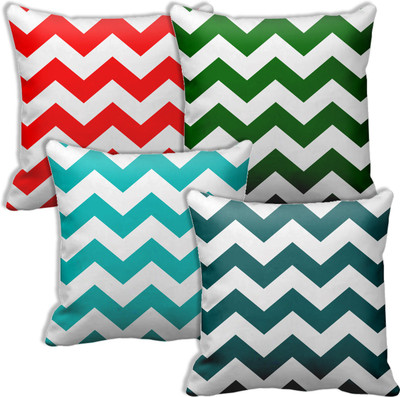 

Tied Ribbons Abstract Cushions Cover(Pack of 4, 30 cm*30 cm, Multicolor)