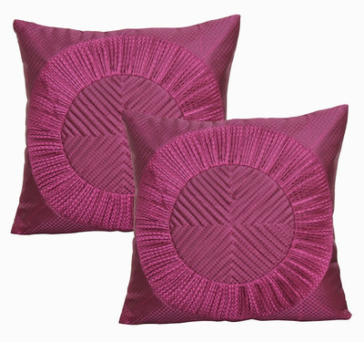 5% OFF on Dekor World Geometric Cushions Cover(Pack of 2, 40 cm*40 cm, Purple) 5% OFF on Dekor World Geometric Cushions Cover(Pack of 2, 40 cm*40 cm, Purple)