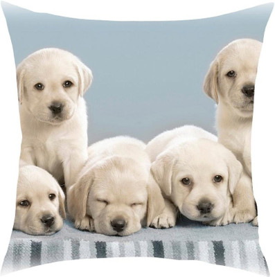 66% OFF on meSleep Animal Cushions Cover(40.64 cm*40.64 cm, Multicolor)