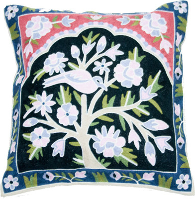 

Koncepts Embroidered Cushions Cover(44 cm*44 cm, Multicolor)