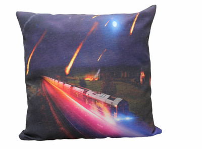 

Adishma Printed Cushions Cover(40 cm*40 cm, Dark Blue)