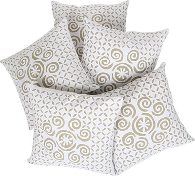 57% OFF on Rajrang Abstract Cushions Cover(Pack of 5, White, Green) 57% OFF on Rajrang Abstract Cushions Cover(Pack of 5, White, Green)