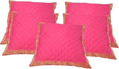 

HOME SHINE Geometric Cushions Cover(Pack of 5, 40 cm*40 cm, Pink)