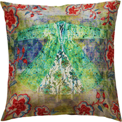 

Cult Curio Abstract Cushions Cover(40.64 cm*40.64 cm, Multicolor)