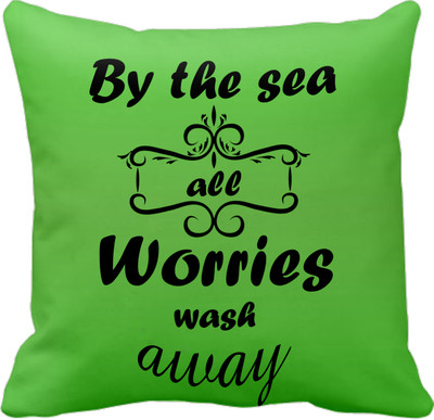 

Tied Ribbons Printed Cushions Cover(30 cm*30 cm, Multicolor)