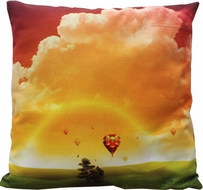 

Adishma Printed Cushions Cover(40 cm*40 cm, Brown, Yellow, Orange, Green), Brown;green;orange;yellow