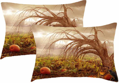 

Sleep Nature's Printed Pillows Cover(Pack of 2, 68.58 cm*45.72 cm, Multicolor)