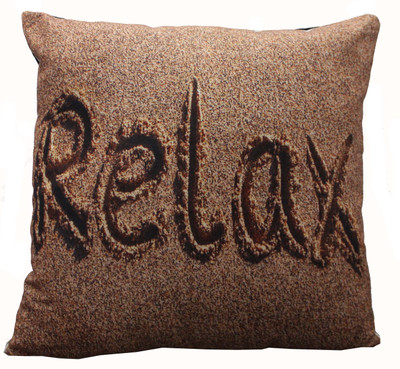 

Adishma Printed Cushions Cover(40 cm*40 cm, Brown)
