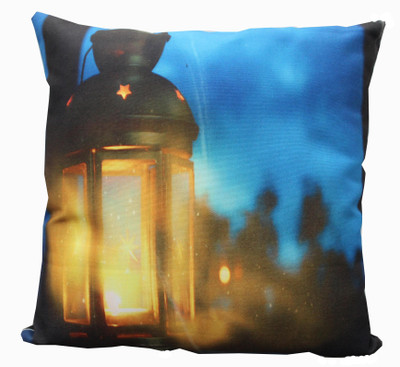 

Adishma Printed Cushions Cover(40 cm*40 cm, Blue)