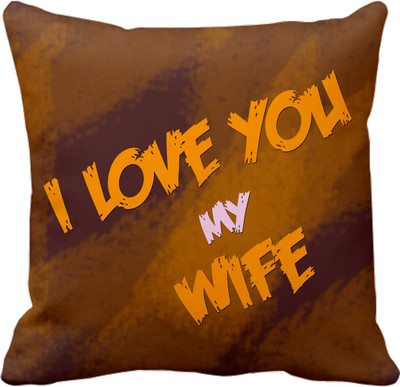 

Tied Ribbons Printed Cushions Cover(30 cm*30 cm, Multicolor)