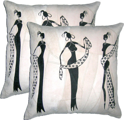 

ChicAntique Printed Cushions Cover(Pack of 2, 40 cm*40 cm, Multicolor)