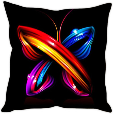 

Sleep Nature's Abstract Cushions Cover(30.63 cm*30.63 cm, Multicolor)