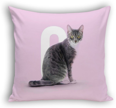 

BRIZAN Animal Cushions Cover(40 cm*40 cm, Pink, White)