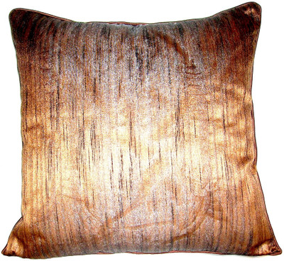 

Homeblendz Damask Cushions Cover(40 cm*40 cm, Brown)