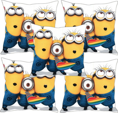 

Sleep Nature's Printed Cushions Cover(Pack of 5, 40.63 cm*40.63 cm, Multicolor)