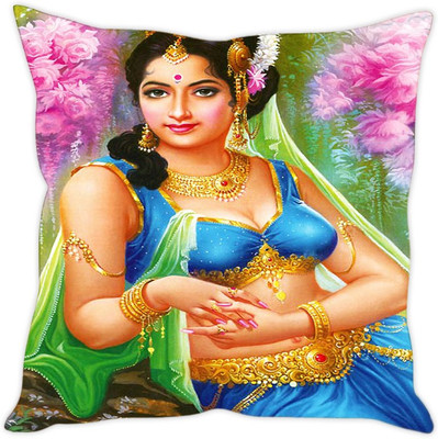 

Sleep Nature's Abstract Cushions Cover(40 cm*40 cm, Multicolor)