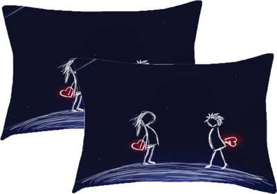 

Sleep Nature's Printed Pillows Cover(Pack of 2, 68.58 cm*45.72 cm, Multicolor)