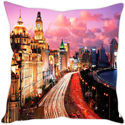 

Sleep Nature's Abstract Cushions Cover(Pack of 5, 30.64 cm*30.64 cm, Multicolor)