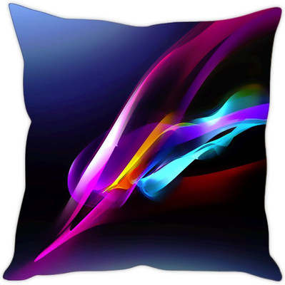 

Sleep Nature's Abstract Cushions Cover(40.64 cm*40.64 cm, Multicolor)