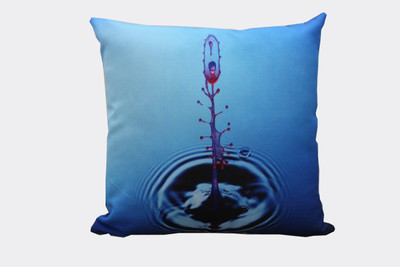 

Adishma Printed Cushions Cover(40 cm*40 cm, Blue)