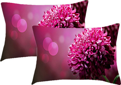 

Sleep Nature's Printed Pillows Cover(Pack of 2, 68.58 cm*45.72 cm, Multicolor)