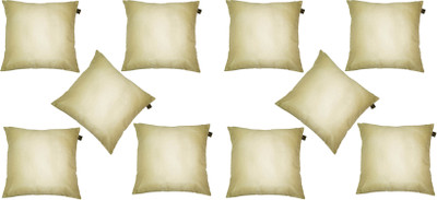 

Lushomes Plain Cushions Cover(Pack of 10, 30 cm*30 cm, Beige)