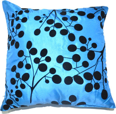 

Koncepts Self Design Cushions & Pillows Cover(42 cm*42 cm, Blue)
