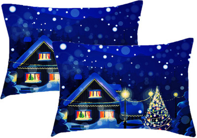 

Sleep Nature's Printed Pillows Cover(Pack of 2, 68.58 cm*45.72 cm, Multicolor)