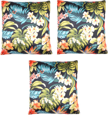 

HOMEWARDS Floral Cushions Cover(Pack of 3, 40 cm*40 cm, Multicolor)