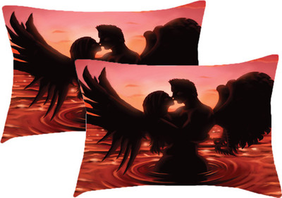 

Sleep Nature's Printed Pillows Cover(Pack of 2, 68.58 cm*45.72 cm, Multicolor)