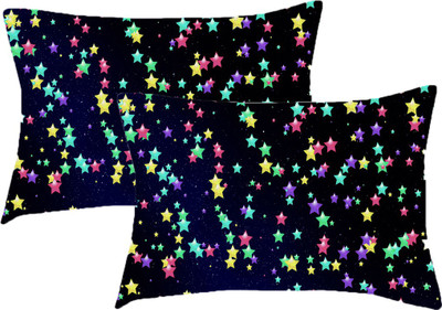 

Sleep Nature's Printed Pillows Cover(Pack of 2, 68.58 cm*45.72 cm, Multicolor)