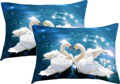 

Sleep Nature's Printed Pillows Cover(Pack of 2, 68.58 cm*45.72 cm, Multicolor)