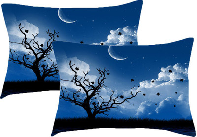 

Sleep Nature's Printed Pillows Cover(Pack of 2, 68.58 cm*45.72 cm, Multicolor)