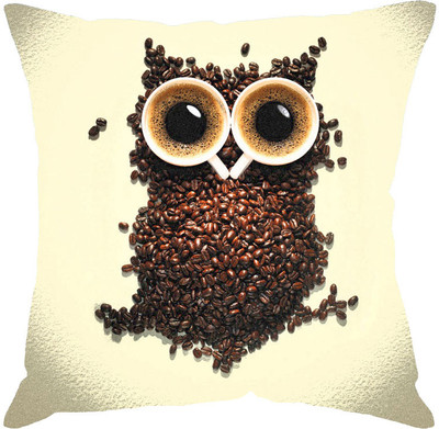 

Fabulloso Abstract Cushions Cover(41 cm*41 cm, Beige)
