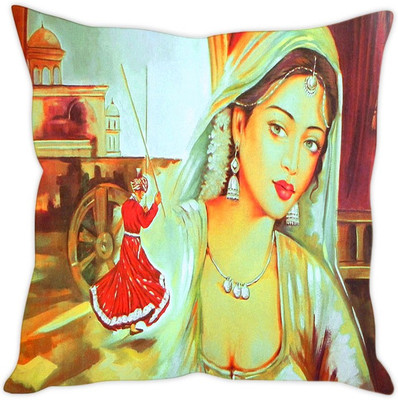 

Sleep Nature's Abstract Cushions Cover(Pack of 5, 40.64 cm*40.64 cm, Multicolor)