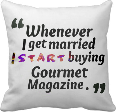 

Tied Ribbons Printed Cushions Cover(30 cm*30 cm, Multicolor)