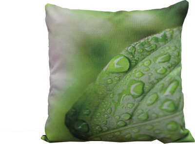 

Adishma Printed Cushions Cover(40 cm*40 cm, White, Green), Green;white