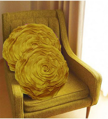 

Shine Villa Floral Cushions Cover(Pack of 2, 40 cm*40 cm, Yellow)