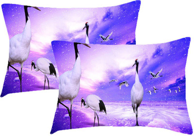 

Sleep Nature's Printed Pillows Cover(Pack of 2, 68.58 cm*45.72 cm, Multicolor)