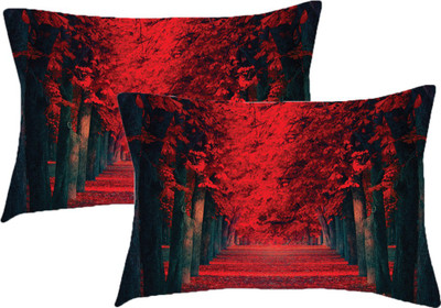 

Sleep Nature's Printed Pillows Cover(Pack of 2, 68.58 cm*45.72 cm, Multicolor)