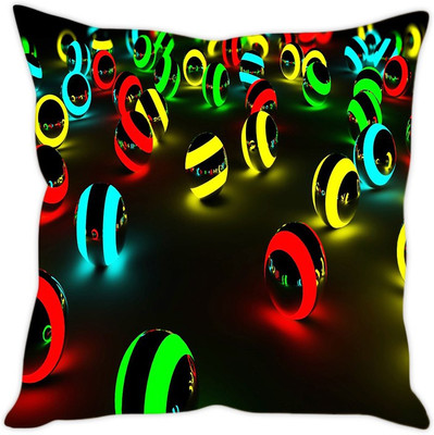

Sleep Nature's Abstract Cushions Cover(Pack of 5, 40.64 cm*40.64 cm, Multicolor)