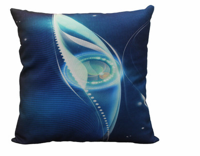 

Adishma Printed Cushions Cover(40 cm*40 cm, Dark Blue)